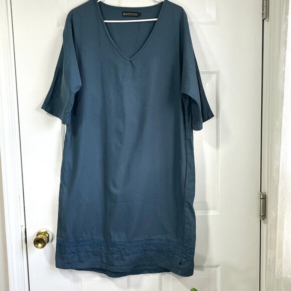 United By Blue Dresses & Skirts - United By Blue 100% Organic Cotton Blue Tunic Dress Size Medium